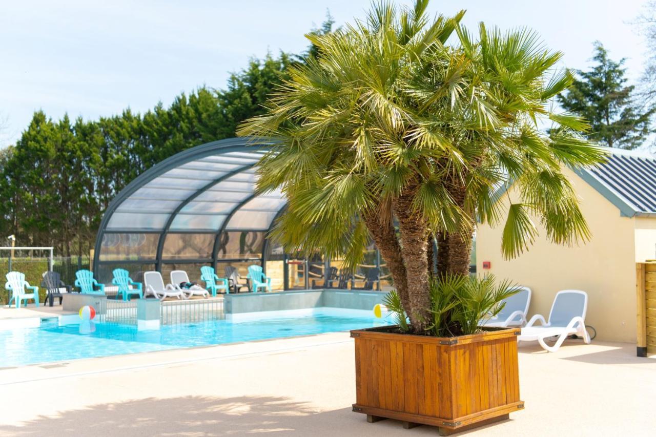 Camping Les Carolins Saint-Lo-d'Ourville Buitenkant foto